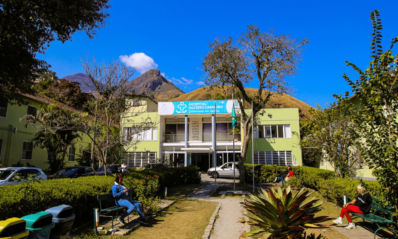 Foto da faixada do HAC